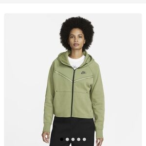 Olive Green Nike Tech Jacket